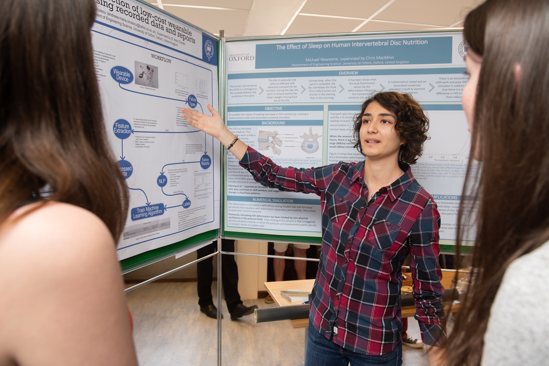 Students present posters at Engineering Lubbock Lecture 2019
